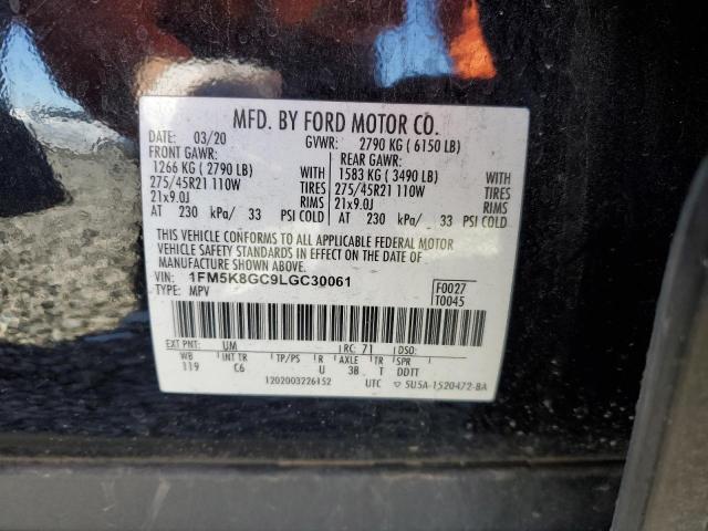 1FM5K8GC9LGC30061 Ford gtdi