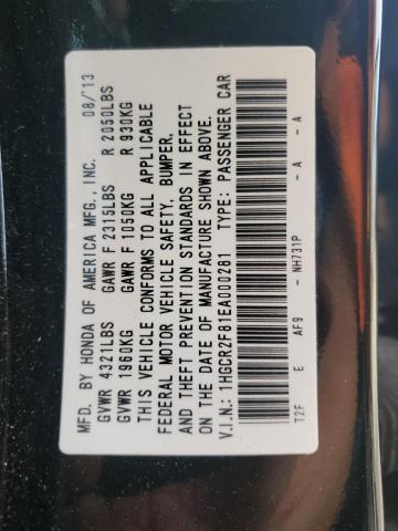 1HGCR2F81EA000281 Honda k24w1