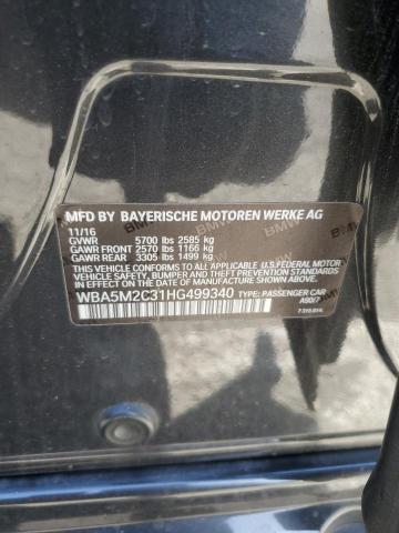 WBA5M2C31HG499340 BMW 535i