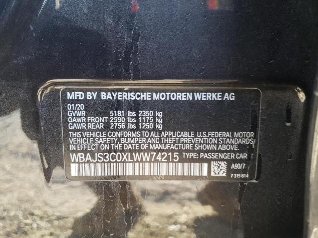 WBAJS3C0XLWW74215 BMW 540 XI