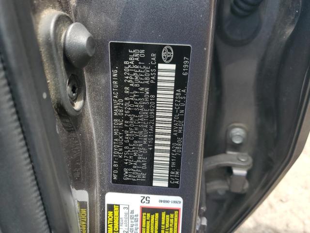 4T1G11AK2LU962018 Toyota CAMRY SE