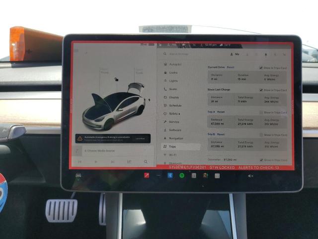 5YJ3E1EC1LF736281 Tesla 2020