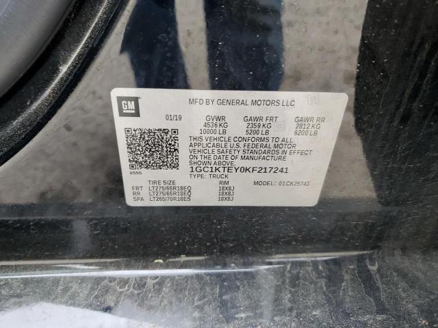 1GC1KTEY0KF217241 Chevrolet Silverado