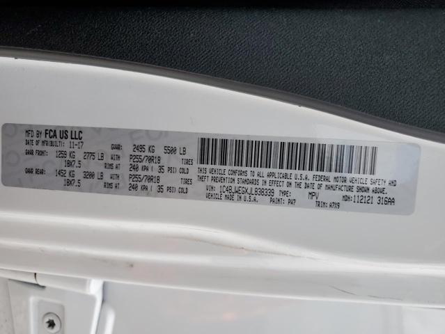 1C4BJWEGXJL838339 Jeep WRANGLER U