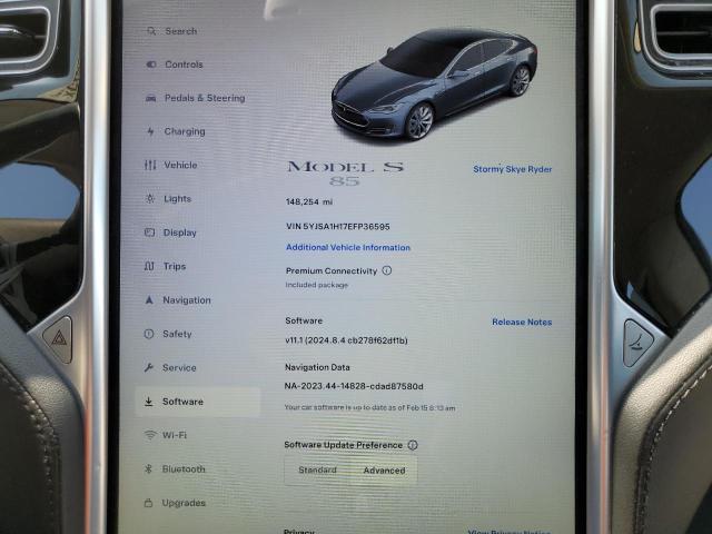 5YJSA1H17EFP36595 Tesla MODEL S