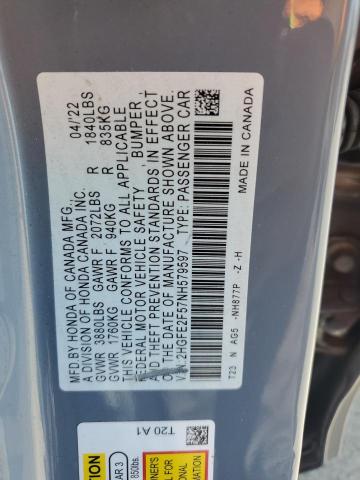 2HGFE2F57NH579597 Honda k20c2