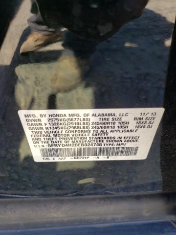 5FRYD4H20EB024746 Acura j35y5