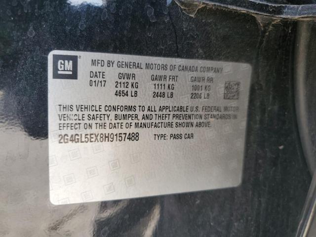 2G4GL5EX8H9157488 Buick lt6 - sidi: spark ignited direct injection, vvt: variable valve timing, e85 max