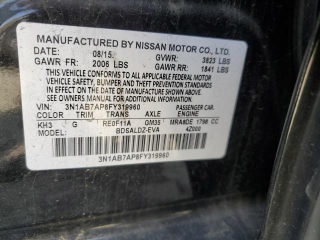 3N1AB7AP8FY319960 Nissan SENTRA S