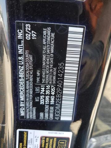 4JGDM2EB2PA014235 Mercedes-Benz ed