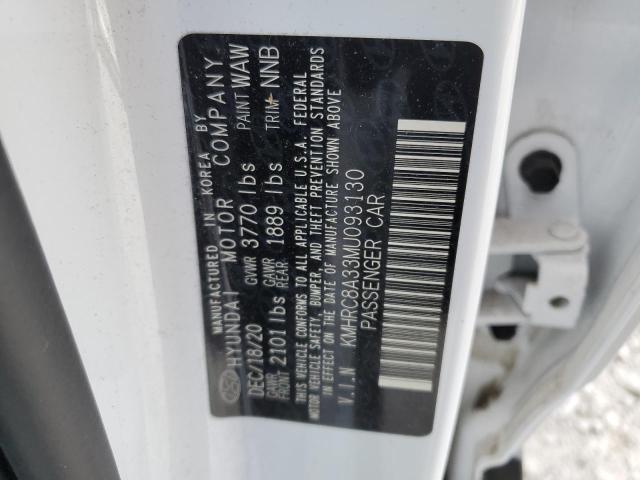 KMHRC8A33MU093130 Hyundai Venue Sel