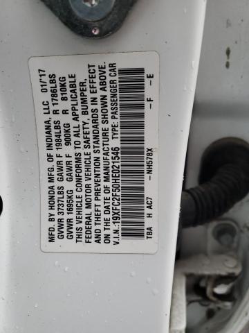 19XFC2F50HE021546 Honda Civic Lx