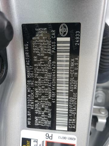 4T1BF1FK0HU447479 Toyota CAMRY LE