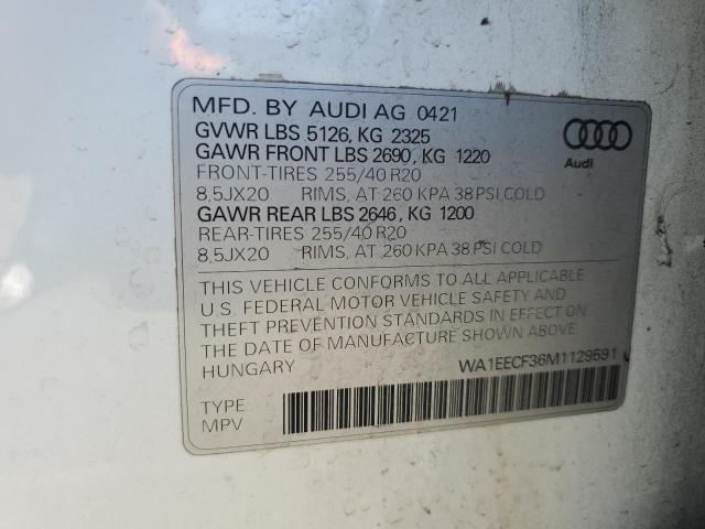 WA1EECF36M1129591 Audi Q3 PREMIUM