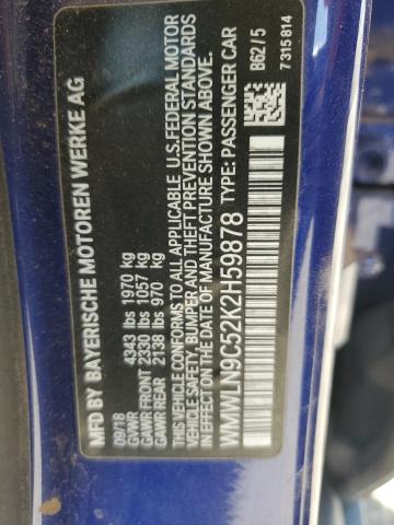 WMWLN9C52K2H59878 Mini COOPER S C
