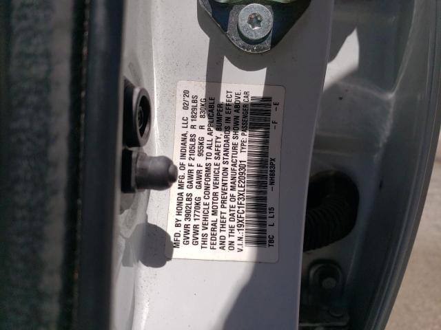 19XFC1F3XLE209301 Honda CIVIC EX
