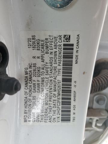 2HGFC2F87MH526767 Honda k20c2