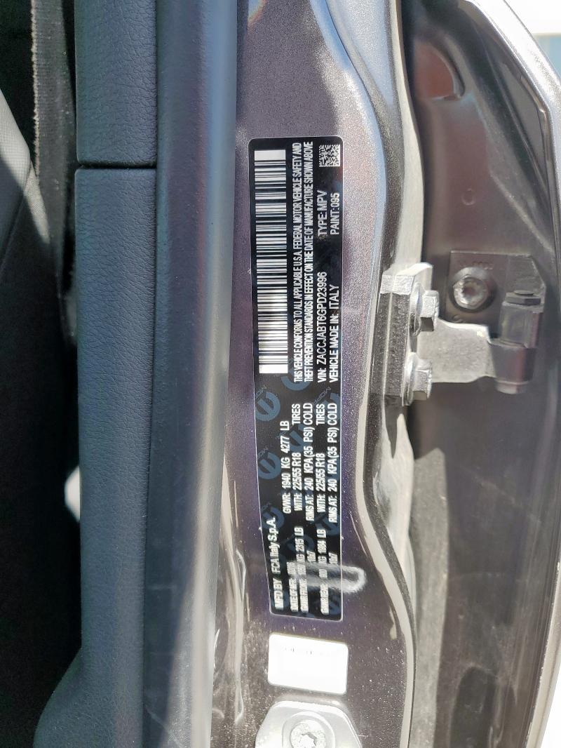 ZACCJABT6GPD23996 Jeep RENEGADE L