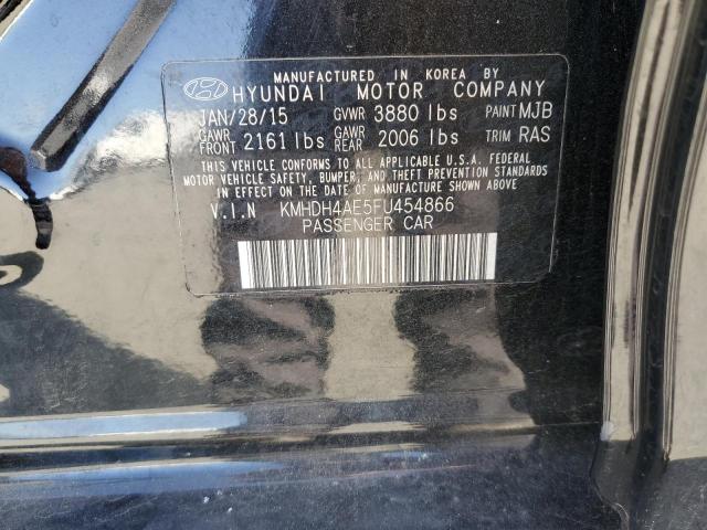 KMHDH4AE5FU454866 Hyundai dohc mpi nu