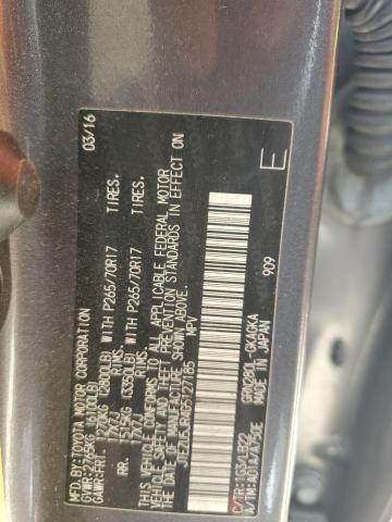 JTEZU5JR4G5127185 Toyota 4RUNNER SR