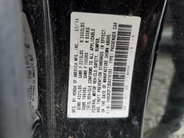 1HGCR2F73EA276193 Honda ACCORD EX