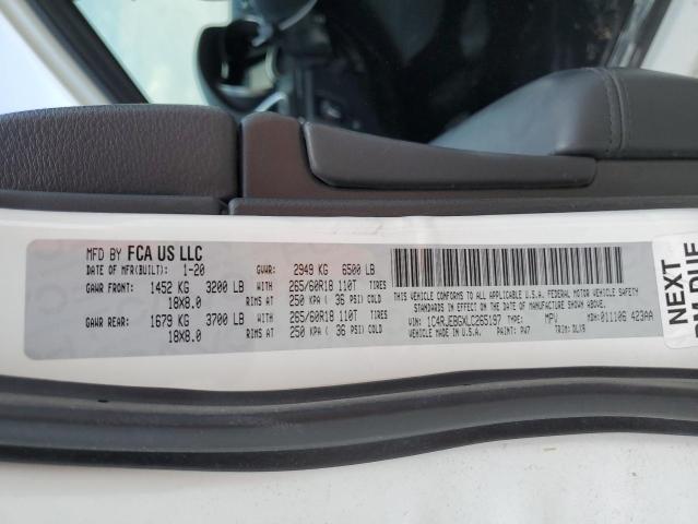 1C4RJEBGXLC265197 Jeep Grand Cher