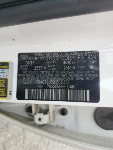 KNAGT4LE9H5011532 KIA Optima