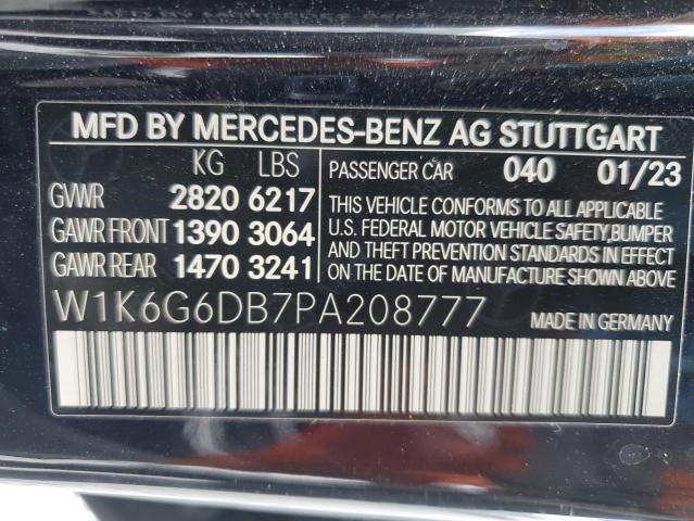 W1K6G6DB7PA208777 Mercedes-Benz m256