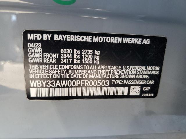 WBY33AW00PFR00503 BMW 2023