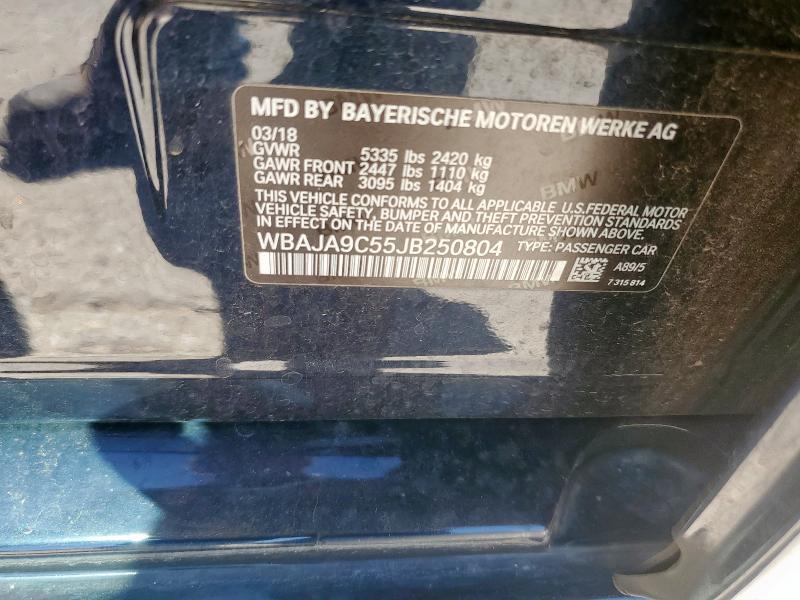 WBAJA9C55JB250804 BMW 530e