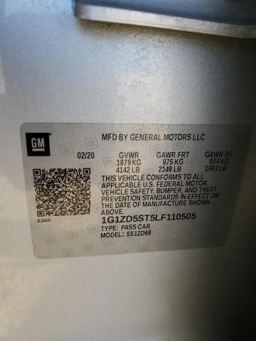 1G1ZD5ST5LF110505 Chevrolet MALIBU LT