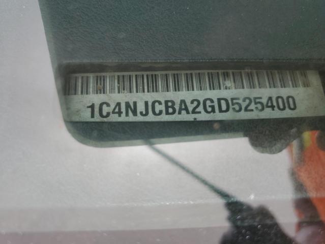 1C4NJCBA2GD525400 Jeep COMPASS SP