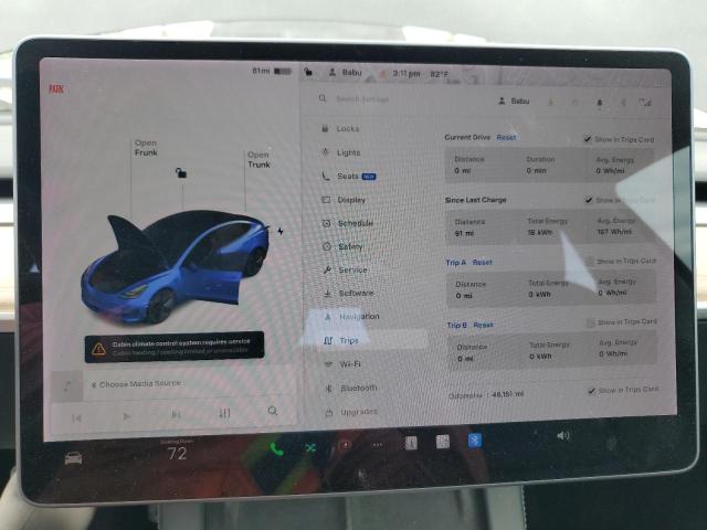 5YJ3E1EA4MF877717 Tesla MODEL 3
