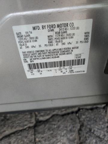 2FMPK3J98GBC52848 Ford 2016