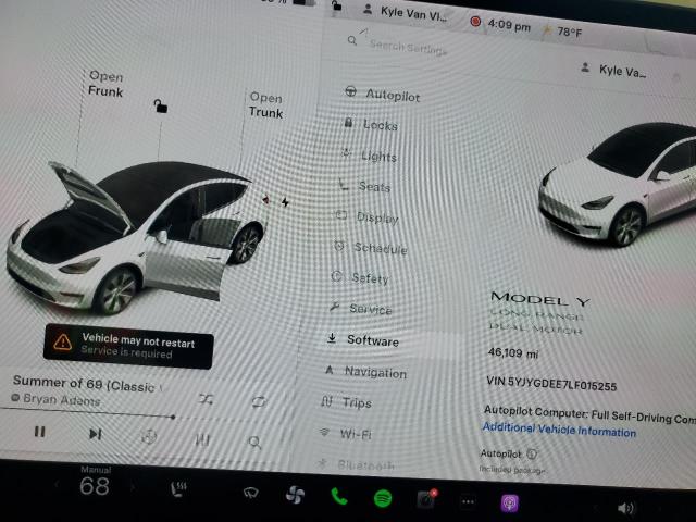 5YJYGDEE7LF015255 Tesla Model Y