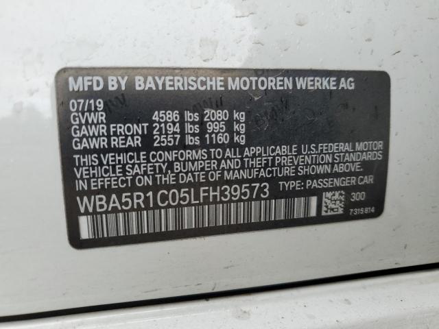 WBA5R1C05LFH39573 BMW 330I