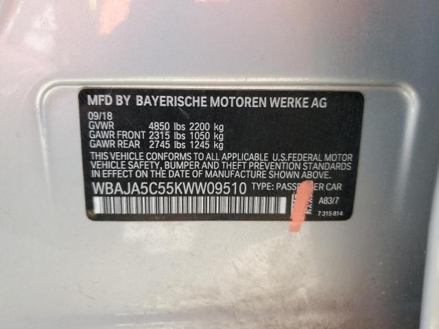 WBAJA5C55KWW09510 BMW 530 I