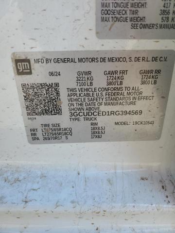 3GCUDCED1RG394569 Chevrolet Silverado