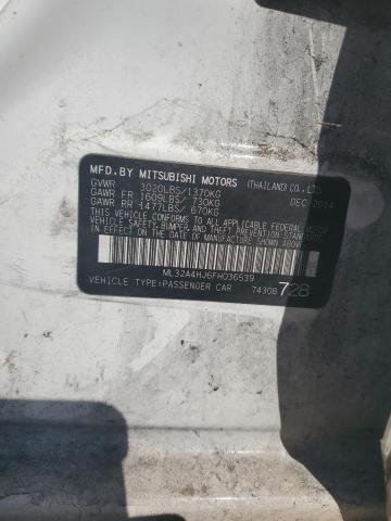 ML32A4HJ6FH036539 Mitsubishi MIRAGE ES