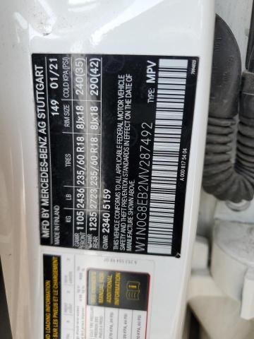 W1N0G8EB2MV287492 Mercedes-Benz m264