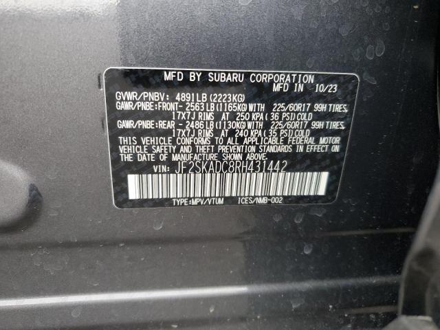 JF2SKADC8RH431442 Subaru FORESTER P