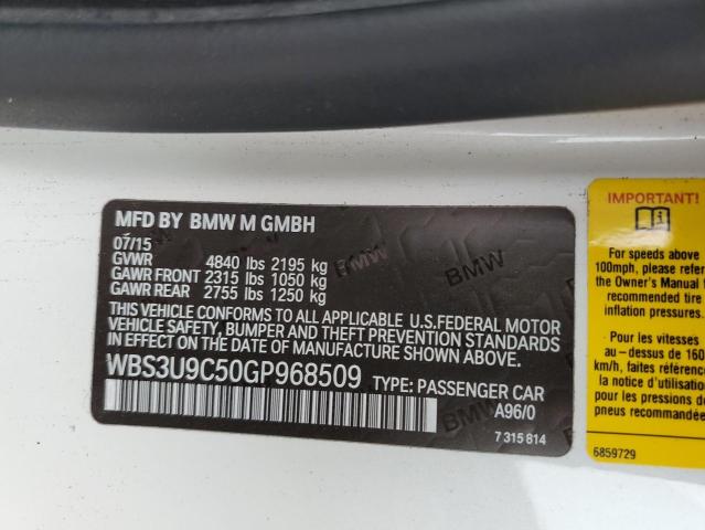 WBS3U9C50GP968509 BMW M4