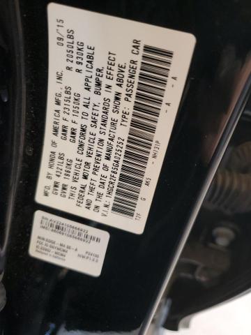 1HGCR2F85GA025252 Honda k24w1