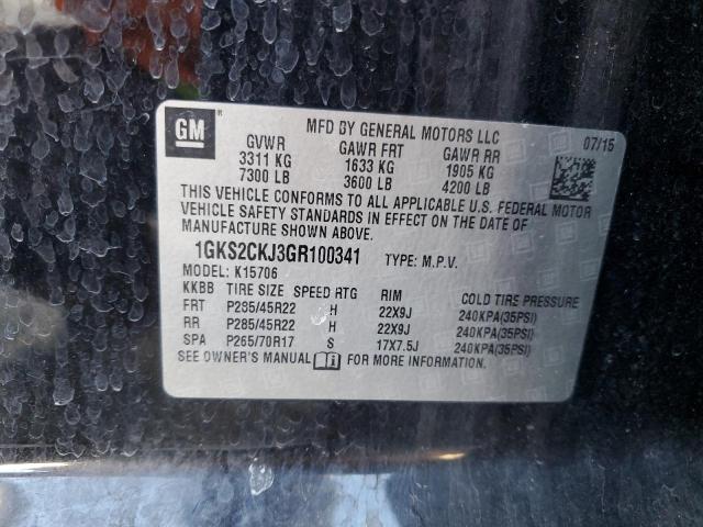 1GKS2CKJ3GR100341 GMC l86 - sidi, vvt, afm, e85 max, alum