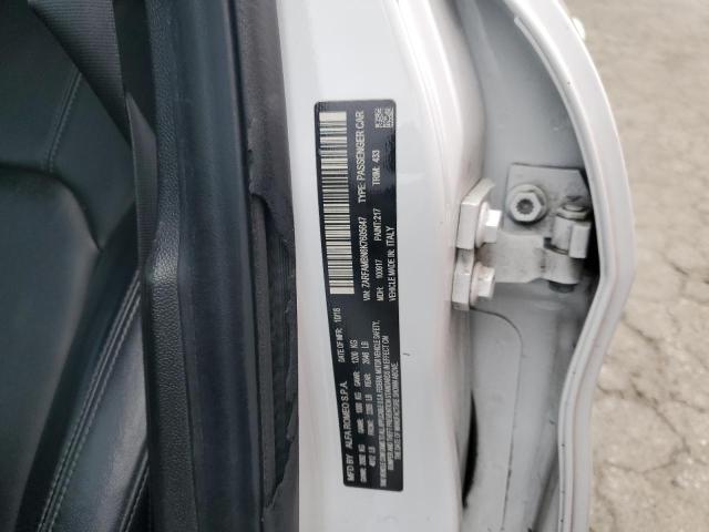 ZARFAMBN6K7605647 Alfa Romeo 2019