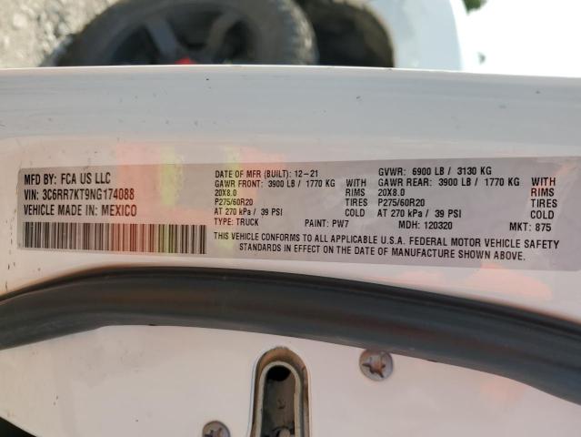 3C6RR7KT9NG174088 RAM 1500 Class