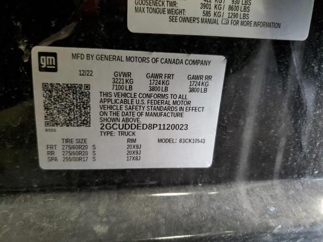 2GCUDDED8P1120023 Chevrolet Silverado