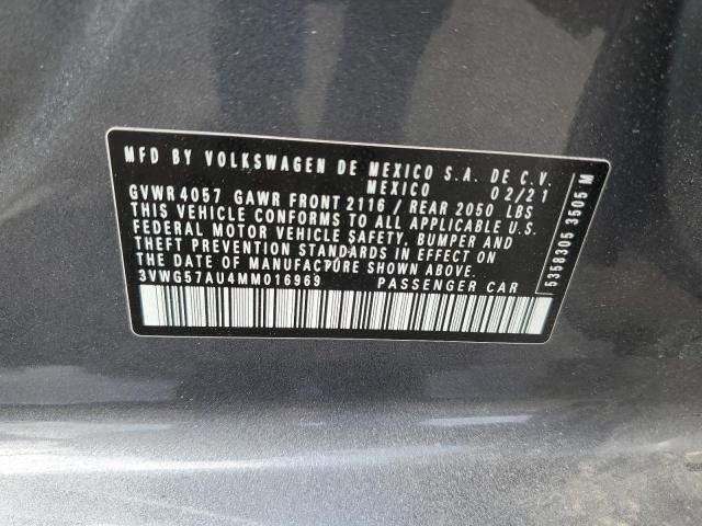 3VWG57AU4MM016969 Volkswagen Golf