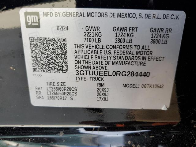 3GTUUEEL0RG284440 GMC l87