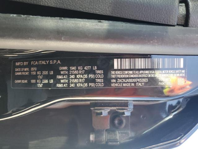 ZACNJABBXKPK52923 Jeep RENEGADE L
